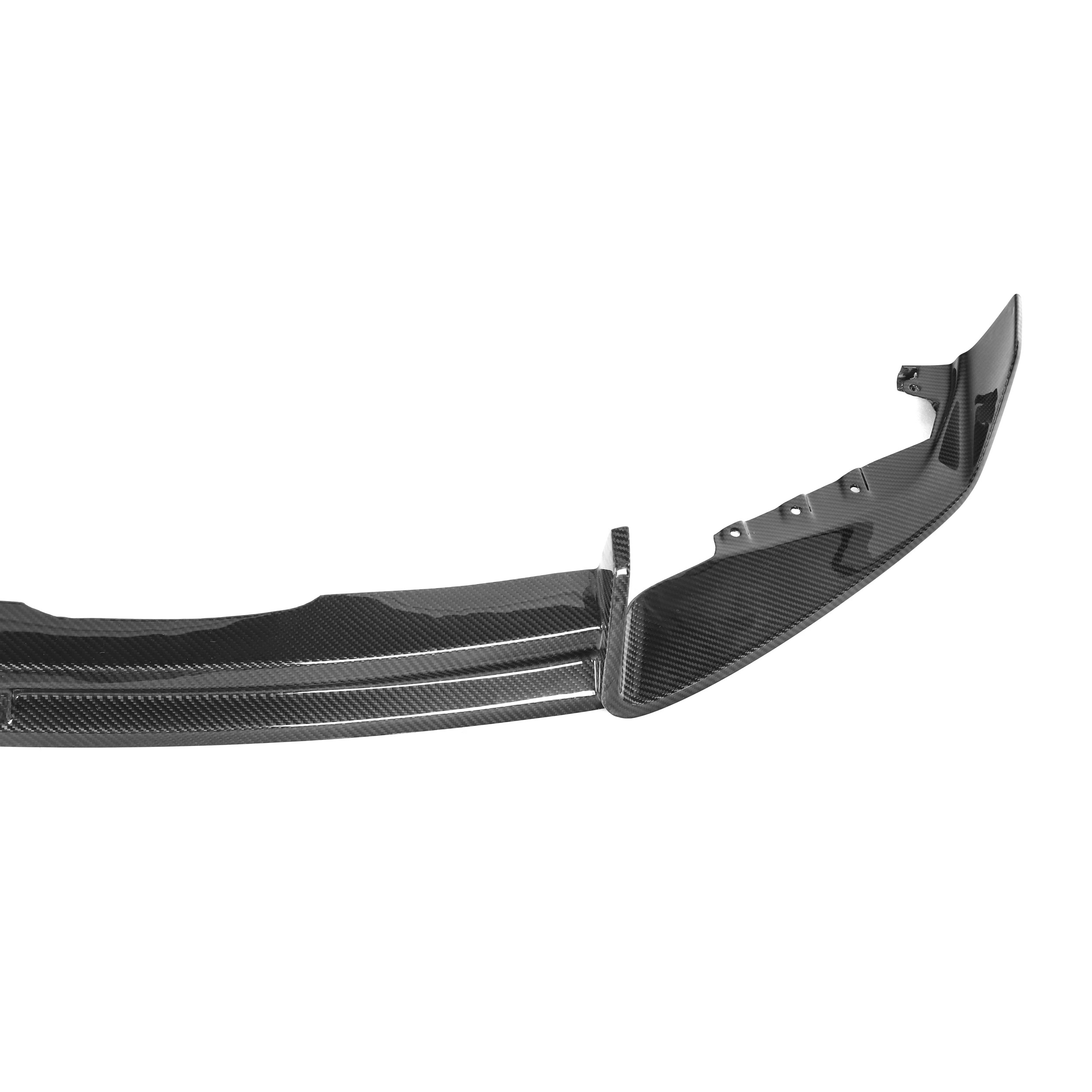 Dry Carbon Fiber Car Parts A-2 Style Gloss Black Front Lip Front Bumper Lip for M3 G80 M4 G82 G83 G81 2021+